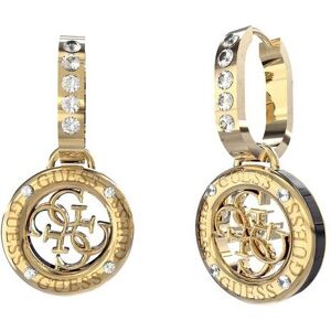 Guess Pôvabné pozlátené náušnice 4G Loop JUBE02286JWYGBKT/U Guess Pôvabné pozlátené náušnice 4G Loop JUBE02286JWYGBKT/U