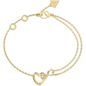 Guess Pôvabný náramok Srdce a nekonečno Iconique JUBB05531JWYG 18,4 cm Guess Pôvabný náramok Srdce a nekonečno Iconique JUBB05531JWYG 18,4 cm