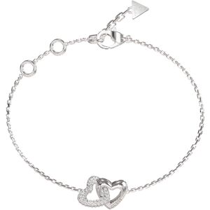 Guess Romantický náramok Prepojené srdce Beloved JUBB06014JWRH 18,4 cm Guess Romantický náramok Prepojené srdce Beloved JUBB06014JWRH 18,4 cm