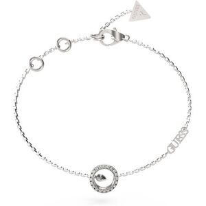 Guess Slušivý oceľový náramok so zirkónmi Tiny Dancer JUBB04656JWRH 14,5 cm Guess Slušivý oceľový náramok so zirkónmi Tiny Dancer JUBB04656JWRH 14,5 cm