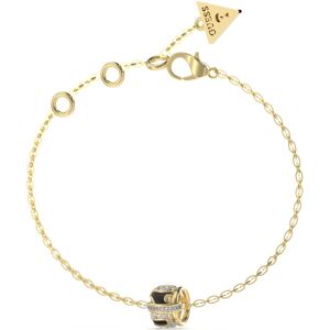 Guess Slušivý pozlátený náramok s kryštálmi Fabulous Me JUBB05192JWYGBK 18,5 cm Guess Slušivý pozlátený náramok s kryštálmi Fabulous Me JUBB05192JWYGBK 18,5 cm