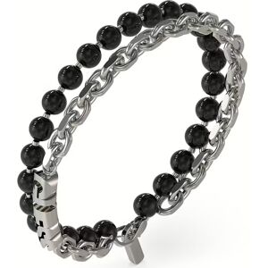 Guess Dvojitý pánsky náramok Edgy Styles JUMB04051JWSTBK 19 cm Guess Dvojitý pánsky náramok Edgy Styles JUMB04051JWSTBK 19 cm