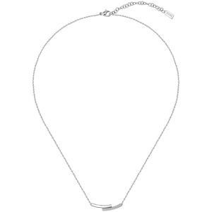 Hugo Boss Elegantný oceľový náhrdelník s kryštálmi 1580279 Hugo Boss Elegantný oceľový náhrdelník s kryštálmi 1580279