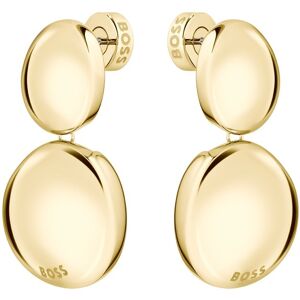 Hugo Boss Fashion visiace náušnice z pozlátenej ocele Nugget 1580714 Hugo Boss Fashion visiace náušnice z pozlátenej ocele Nugget 1580714