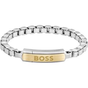 Hugo Boss Nadčasový pánsky bicolor náramok z ocele Devon 1580597 19 cm Hugo Boss Nadčasový pánsky bicolor náramok z ocele Devon 1580597 19 cm