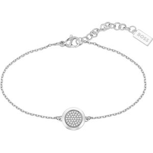 Hugo Boss Nádherný oceľový náramok s kryštálmi Medallion 1580299 Hugo Boss Nádherný oceľový náramok s kryštálmi Medallion 1580299
