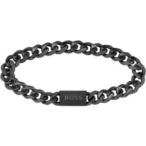 Hugo Boss Štýlový čierny náramok pre mužov Chain Link 1580145 19 cm Hugo Boss Štýlový čierny náramok pre mužov Chain Link 1580145 19 cm