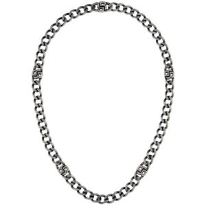 Hugo Boss Výrazný oceľový náhrdelník pre mužov Double B 1580744 Hugo Boss Výrazný oceľový náhrdelník pre mužov Double B 1580744