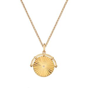 Hot Diamonds Elegantný pozlátený náhrdelník s diamantom Jac Jossa Hope DP850 (retiazka, prívesok) Hot Diamonds Elegantný pozlátený náhrdelník s diamantom Jac Jossa Hope DP850 (retiazka, prívesok)