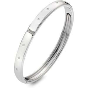 Hot Diamonds Elegantný strieborný náramok s diamantmi a topásmi Much Loved DC178 Hot Diamonds Elegantný strieborný náramok s diamantmi a topásmi Much Loved DC178