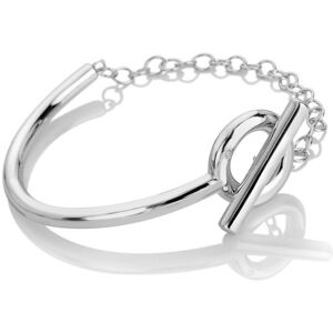 Hot Diamonds Elegantný strieborný náramok s diamantom Linked DC221 Hot Diamonds Elegantný strieborný náramok s diamantom Linked DC221