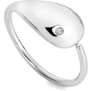 Hot Diamonds Elegantný strieborný prsteň s diamantom Tide DR281 58 mm Hot Diamonds Elegantný strieborný prsteň s diamantom Tide DR281 58 mm