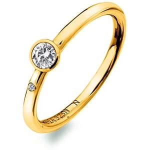 Hot Diamonds Luxusný pozlátený prsteň s topazom a diamantom Gemstone DR293 51 mm Hot Diamonds Luxusný pozlátený prsteň s topazom a diamantom Gemstone DR293 51 mm