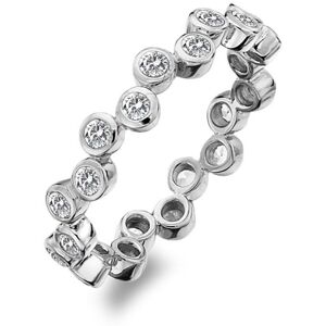 Hot Diamonds Luxusný strieborný prsteň s topazmi a diamantom Willow DR208 51 mm Hot Diamonds Luxusný strieborný prsteň s topazmi a diamantom Willow DR208 51 mm
