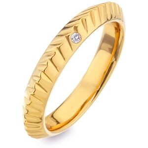 Hot Diamonds Moderný pozlátený prsteň s diamantom Jac Jossa Hope DR228 56 mm Hot Diamonds Moderný pozlátený prsteň s diamantom Jac Jossa Hope DR228 56 mm