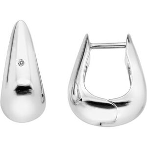 Hot Diamonds Nadčasové strieborné náušnice s diamantmi Huggies DE793 Hot Diamonds Nadčasové strieborné náušnice s diamantmi Huggies DE793