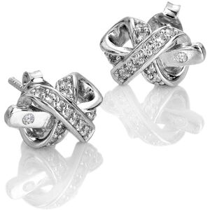 Hot Diamonds Strieborné náušnice s diamantom a topazy Aurora DE858 Hot Diamonds Strieborné náušnice s diamantom a topazy Aurora DE858