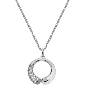 Hot Diamonds Originálny strieborný náhrdelník s diamantom Aster DP1092 Hot Diamonds Originálny strieborný náhrdelník s diamantom Aster DP1092