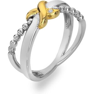 Hot Diamonds Luxusný bicolor prsteň s diamantom Coupled DR306 52 mm Hot Diamonds Luxusný bicolor prsteň s diamantom Coupled DR306 52 mm