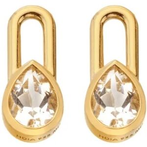 Hot Diamonds Pozlátené náušnice s diamantmi a topazmi Solitaire DE880 Hot Diamonds Pozlátené náušnice s diamantmi a topazmi Solitaire DE880