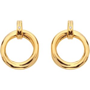 Hot Diamonds Pozlátené visiace náušnice s diamantmi Jac Jossa Soul DE813 Hot Diamonds Pozlátené visiace náušnice s diamantmi Jac Jossa Soul DE813