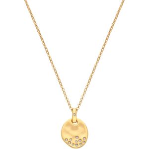 Hot Diamonds Pozlátený náhrdelník s diamantom a topazmi Jac Jossa Soul DP1020 (retiazka, prívesok) Hot Diamonds Pozlátený náhrdelník s diamantom a topazmi Jac Jossa Soul DP1020 (retiazka, prívesok)