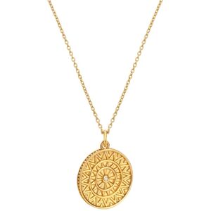 Hot Diamonds Pozlátený náhrdelník s diamantom Athena DP1104 (retiazka, prívesok) Hot Diamonds Pozlátený náhrdelník s diamantom Athena DP1104 (retiazka, prívesok)