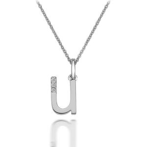 Hot Diamonds Náhrdelník Hot Diamonds Micro U Clasic DP421 (retiazka, prívesok) Hot Diamonds Náhrdelník Hot Diamonds Micro U Clasic DP421 (retiazka, prívesok)