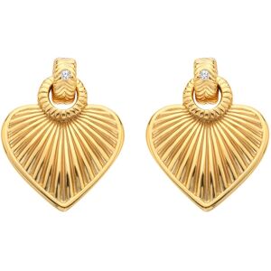 Hot Diamonds Romantické pozlátené náušnice s diamantmi Jac Jossa Soul DE807 Hot Diamonds Romantické pozlátené náušnice s diamantmi Jac Jossa Soul DE807
