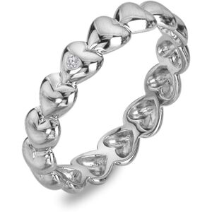 Hot Diamonds Srdiečkový strieborný prsteň s diamantom Serenity DR310 54 mm Hot Diamonds Srdiečkový strieborný prsteň s diamantom Serenity DR310 54 mm