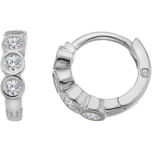 Hot Diamonds Strieborné náušnice s topazmi Tender DE871 Hot Diamonds Strieborné náušnice s topazmi Tender DE871