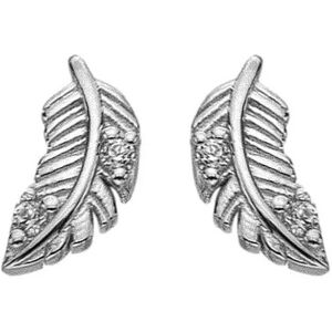 Hot Diamonds Strieborné náušnice Pierko Silver Whisper SWE008 Hot Diamonds Strieborné náušnice Pierko Silver Whisper SWE008