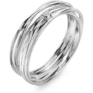 Hot Diamonds Strieborný prsteň s prírodným diamantom String DR325 51 mm Hot Diamonds Strieborný prsteň s prírodným diamantom String DR325 51 mm