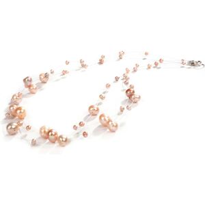 JwL Luxury Pearls Náhrdelník z levitujúich pravých perál JL0324 JwL Luxury Pearls Náhrdelník z levitujúich pravých perál JL0324