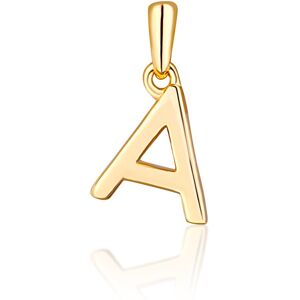 JVD Minimalistický pozlátený prívesok písmeno "A" SVLP0948XH2GO0A JVD Minimalistický pozlátený prívesok písmeno "A" SVLP0948XH2GO0A