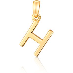 JVD Minimalistický pozlátený prívesok písmeno "H" SVLP0948XH2GO0H JVD Minimalistický pozlátený prívesok písmeno "H" SVLP0948XH2GO0H