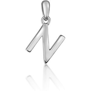 JVD Minimalistický strieborný prívesok písmeno "N" SVLP0948XH2000N JVD Minimalistický strieborný prívesok písmeno "N" SVLP0948XH2000N