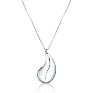 JVD Pôvabný dámsky náhrdelník z ocele Tear Drop SSSN0091X200045 JVD Pôvabný dámsky náhrdelník z ocele Tear Drop SSSN0091X200045