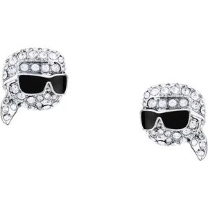 Karl Lagerfeld Ikonické náušnice s kryštálmi Karl Charms KLAYD20 Karl Lagerfeld Ikonické náušnice s kryštálmi Karl Charms KLAYD20