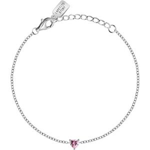 La Petite Story Nežný strieborný náramok s ružovým zirkónom Silver LPS05AWV10 La Petite Story Nežný strieborný náramok s ružovým zirkónom Silver LPS05AWV10