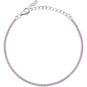 La Petite Story Strieborný tenisový náramok s ružovými zirkónmi Silver LPS05AWV32 La Petite Story Strieborný tenisový náramok s ružovými zirkónmi Silver LPS05AWV32