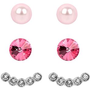 Levien Náušnice Set Ear Cuff 4 v 1 Rose Rosaline Levien Náušnice Set Ear Cuff 4 v 1 Rose Rosaline