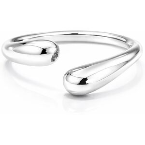 Liu Jo Elegantný otvorený prsteň z ocele LJ2388M 54 mm Liu Jo Elegantný otvorený prsteň z ocele LJ2388M 54 mm
