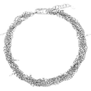 Liu Jo Vrstvený náhrdelník Choker s kryštálmi a perličkami LJ3072 Liu Jo Vrstvený náhrdelník Choker s kryštálmi a perličkami LJ3072
