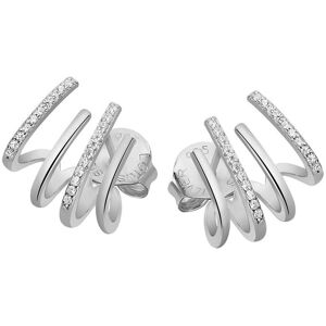 Lotus Silver Trblietavé strieborné náušnice s čírymi zirkónmi Earparty LP3344-4/1 Lotus Silver Trblietavé strieborné náušnice s čírymi zirkónmi Earparty LP3344-4/1
