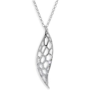 Modesi Elegantný náhrdelník zo striebra M41056 (retiazka, prívesok) Modesi Elegantný náhrdelník zo striebra M41056 (retiazka, prívesok)