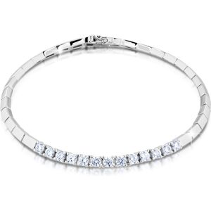 Modesi Elegantný strieborný náramok s kubickými zirkónmi M01751 16,5 cm Modesi Elegantný strieborný náramok s kubickými zirkónmi M01751 16,5 cm