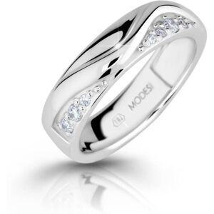 Modesi Módne strieborný prsteň so zirkónmi M16026 54 mm Modesi Módne strieborný prsteň so zirkónmi M16026 54 mm
