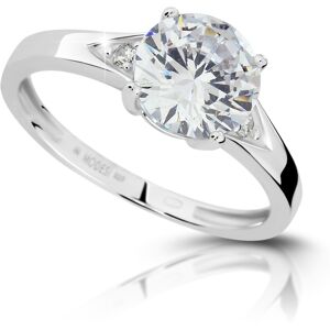 Modesi Strieborný zásnubný prsteň JA17247CZ 50 mm Modesi Strieborný zásnubný prsteň JA17247CZ 50 mm
