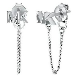 Michael Kors Fashion strieborné visiace náušnice Premium MKC1782040 Michael Kors Fashion strieborné visiace náušnice Premium MKC1782040